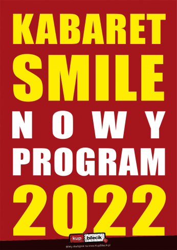 Sopot Wydarzenie Kabaret Kabaret Smile Nowy program 2022