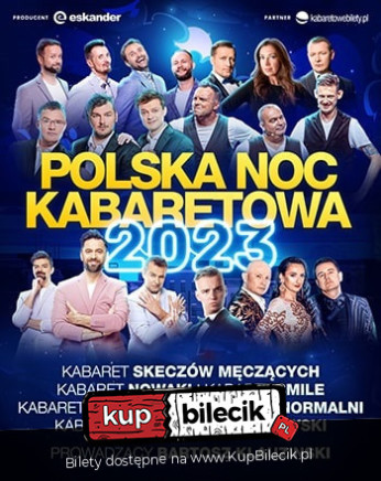 Sopot Wydarzenie Kabaret Polska Noc Kabaretowa 2023