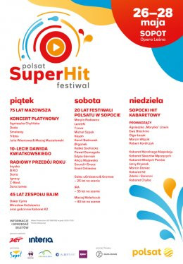 Sopot Wydarzenie Festiwal Polsat SuperHit Festiwal 2023 - Dzień 1