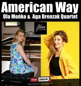 Gdynia Wydarzenie Koncert American Way Aleksandra Mońko-Allen & Agnieszka Brenzak Quartet