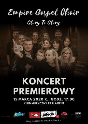 Gdańsk Wydarzenie Koncert Premiera Płyty "Glory to Glory"