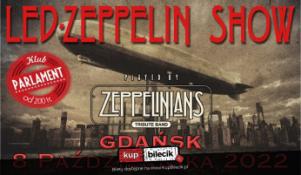 Gdańsk Wydarzenie Koncert LED ZEPPELIN SHOW by Zeppelinians - Klub Parlament Gdańsk