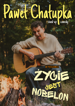 Gdańsk Wydarzenie Stand-up Paweł Chałupka - nowy program: Życie jest nobelon