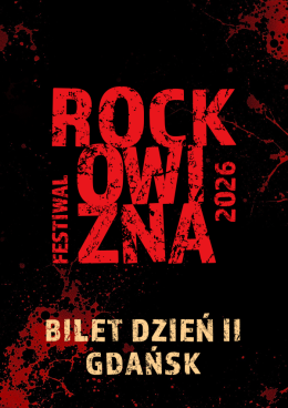 Gdańsk Wydarzenie Festiwal BILET JEDNODNIOWY: 8.08.2026 Rockowizna Festiwal Gdańsk