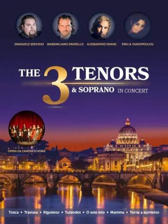 Gdańsk Wydarzenie Opera | operetka The 3 Tenors&Soprano- Włoska Gala Operowa