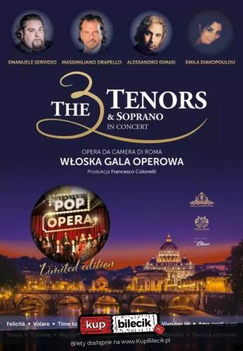 Gdańsk Wydarzenie Koncert The 3 Tenors &amp; Soprano - Włoska Gala Operowa