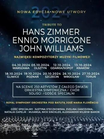 Gdańsk/Sopot Wydarzenie Koncert Tribute to Hans Zimmer, Ennio Morricone, John Williams